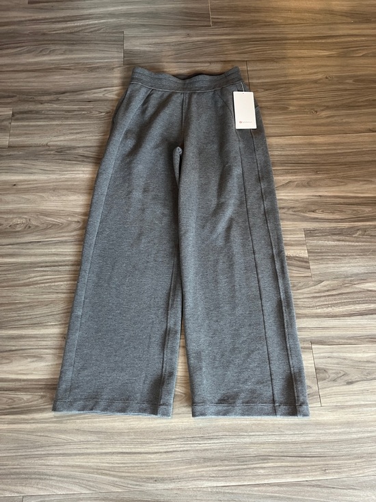lululemon athletica Pants - lululemon athletica Gray Wide-Leg Knit Pants